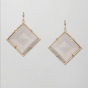 Kendra Scott Scarlett Square- Facet Drop Earrings